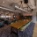 a clubhouse room with tables and chairs
