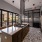 a clubhouse kitchen with an island and a bar