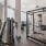 a gym with exercise equipment